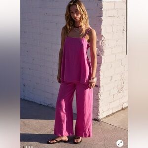 Free people Sightseer Linen Set